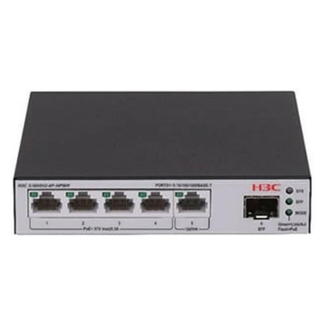 H3C LS-1600V2-6P-HPWR-GL (5 Ports) (LS-1600V2-6P-HPWR-GL)