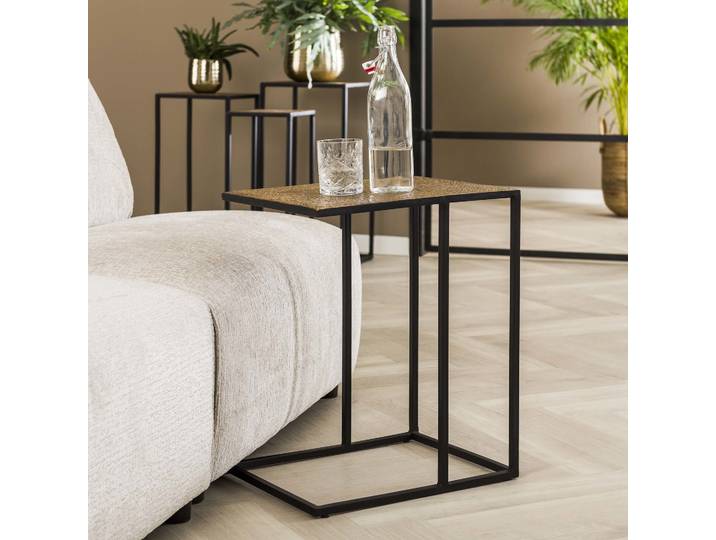 Laptoptafel iron metallic