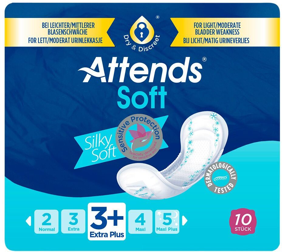 Attends Soft 3+ extra plus Einlagen anatomisch