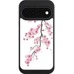 Nivocase Handyhülle für Google Pixel 11 Hülle NIVOpure Case Schwarz Asien Japan Kirschblüten (Google Pixel 11), Smartphone Hülle, Schwarz