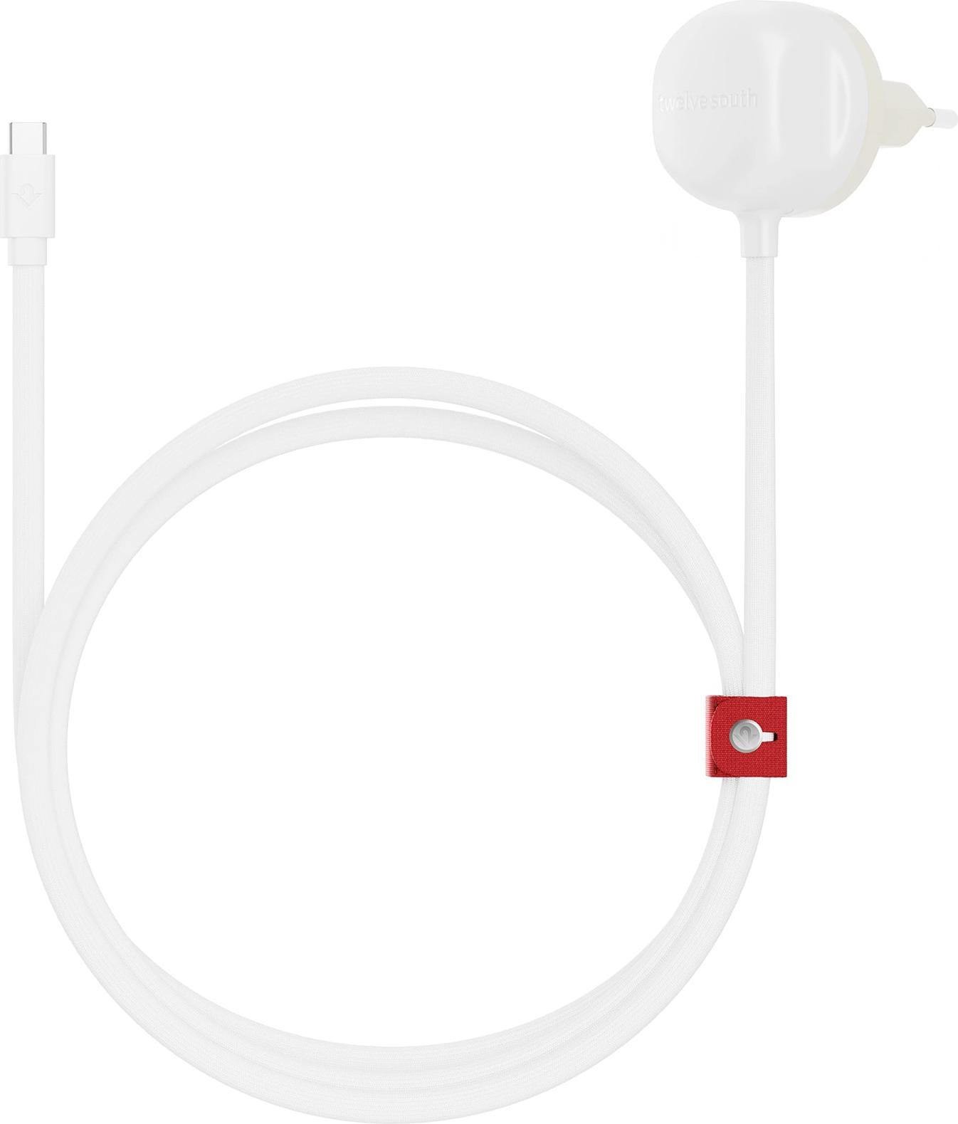 Twelve South PowerCord Serie USB-C Oplaadkabel 30W Wit