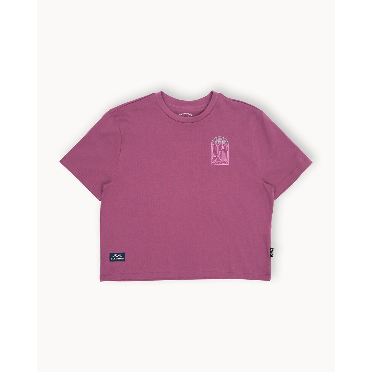 Bleubird Cascade Tee - Berry berry M TEE-CASC-BERRY-M