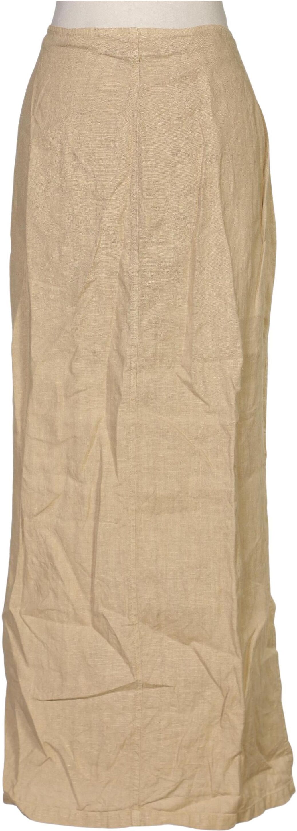 Backstage Damen Rock, Beige, Gr. W29, Leinen - Second Hand