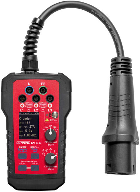 BENNING Testeur de borne murale EV 3-3 (10239871)