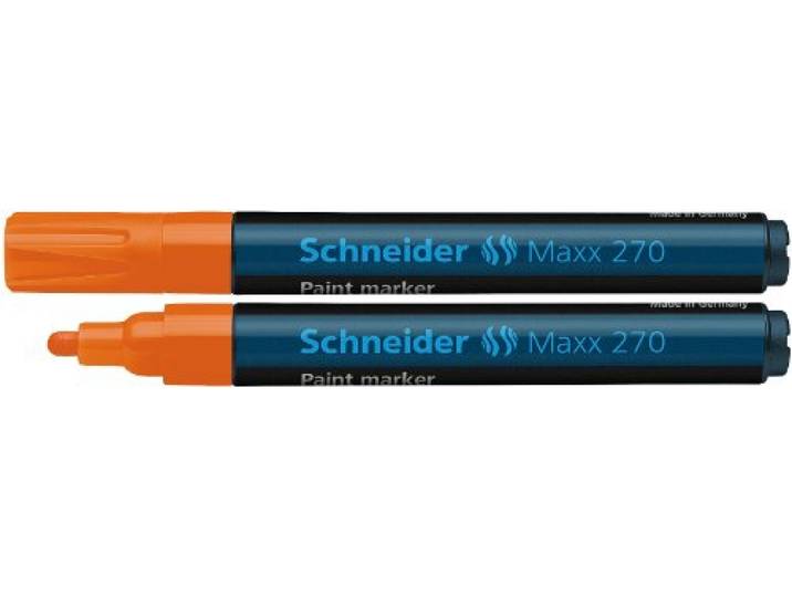 Schneider schrijfgerei lakmarker Maxx 270, 1-3 mm, oranje