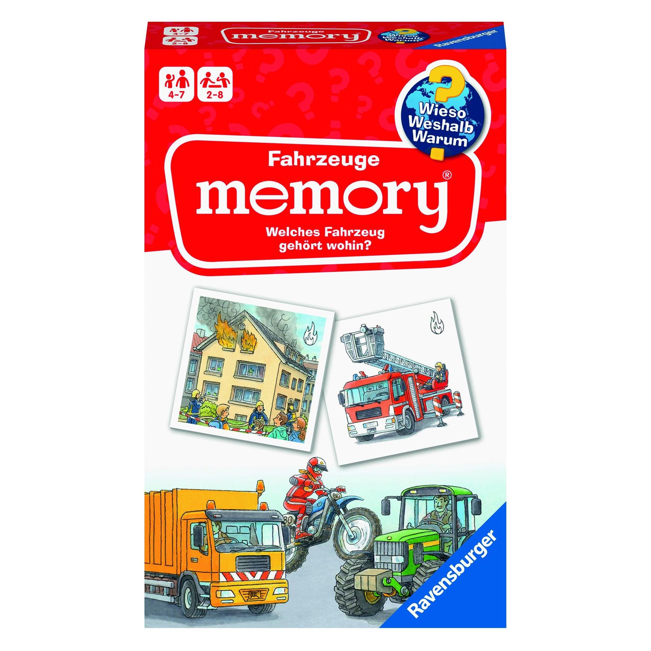 Ravensburger Wieso? Weshalb? Warum? Fahrzeuge (Deutsch, 2 - 8 Spieler) (00.020.647)