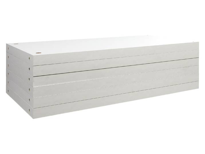 Regalboden für Regalsystem Maxx-L 2.8 × 57 × 33 cm 6 Stück