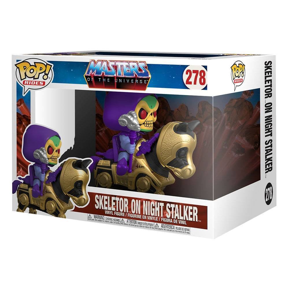 Funko Rides Pop! Masters of the Universe Skeletor op Night Stalker 278 Vinyl figuur