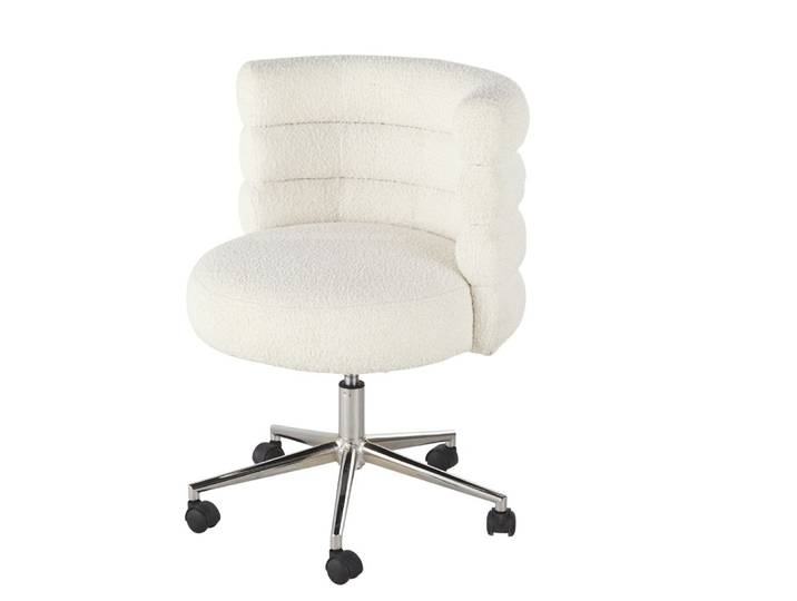 Professioneller Bürostuhl aus recyceltem Polyester mit ungebleichten Schnallen