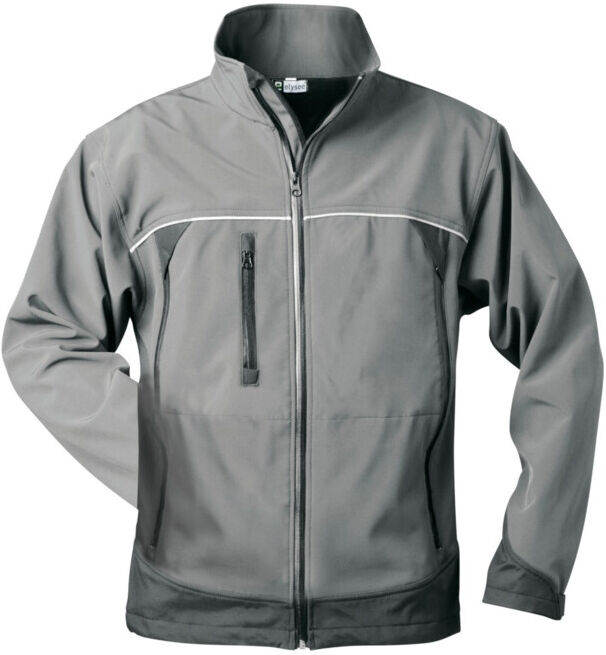 Elysee Veste Beta, Softshell, T. L, gris/noir