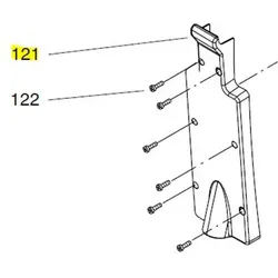 Taski 4126928 Heckschale 17700-55 swingo 1650/1850 Ersatzteile TASKI für swingo 1650, 1850