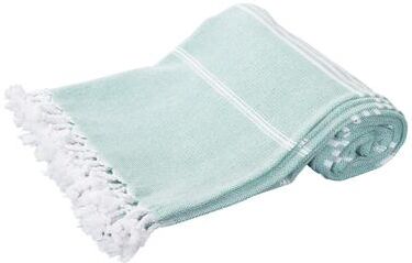 Porch & Den Independence Striped Cotton Fringed Oversized Beach Towel