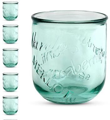 Amici Home Set of 6 Vino Stemless Wine Glasses - 12 oz