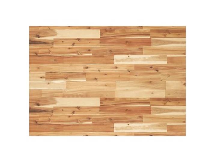GBCDSWBR Tischplatte Akazie Massivholz 80x70x2 cm geölt Rechteckig Robustes Hartholz, Feuchtigkeitsresistent, Vielseitig einsetzbar, Pflegeleicht
