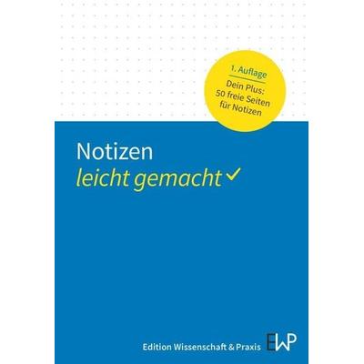 Notizen - leicht gemacht, von , Kleist-Verlag, 978-3-87440-402-0