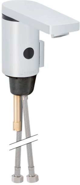Geberit Typ 186 Infrarot-Waschtischarmatur 116256211 Batteriebetrieb, mit Mischer/Griff, hochglanz-verchromt
