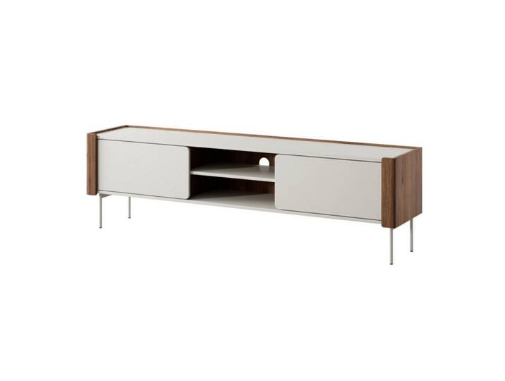 Sepro Meble Tv-Schrank Weiß Wrapso, Mehrfarbig, 180x52.4x39.5 cm, Wohnzimmer, TV Möbel, Lowboards, Lowboards stehend