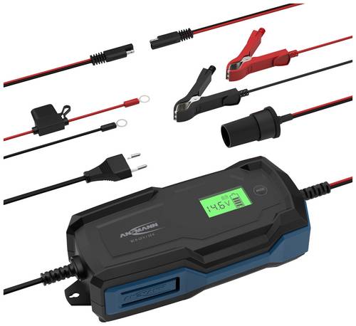 Ansmann BC 6-12V / 10A 1001-0146 Kfz-Ladegerät, Werkstattladegerät, Batterieüberwachung, Kfz-Batterietester 6 V, 12V 10A