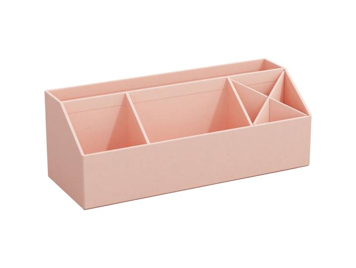 Schreibtischorganizer Bigso Box dusty pink Papier B 33 cm - Schreibtischorganizer