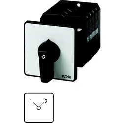 Eaton 092105 Umschalter, T5B, 63 A, Zwischenbau, 4 Baueinheit(en), Kontakte: 8, 90 °, rastend, ohne 0-Stellung, 1-2, Abwicklungs Nr. 8223 T5B-4-8223/Z