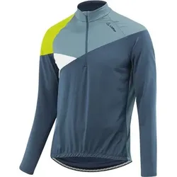 LÖFFLER Herren Trikot M BIKE L/S JERSEY AREAS HZ MID, Größe 50 in Grau Grau