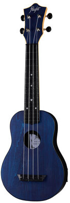 Flight TUS35 Travel Ukulele DB Blue Stain Satin
