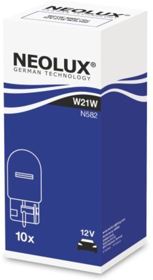 Glühlampe Sekundär NEOLUX W21W 12V, 21W, 10 Stück
