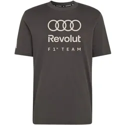ADIDAS Herren Shirt AUDI REVOLUT F1 TEAM DNA GRAFIK, Größe XS in Grau Grau