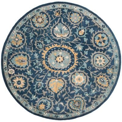 SAFAVIEH Handmade Heritage Ashleigh Traditional Oriental Wool Rug