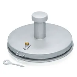 Brunnenabdeckung, Ø 625mm, Stahl feuerv., EPDM-Dichtung