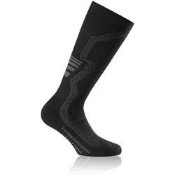 ROHNER Socken compression ski light l/r, Größe 45-47 in Grau Grau