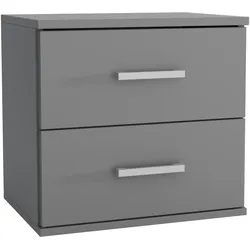 NACHTTISCH NOCTA 48/50/35 cm Graphitfarben