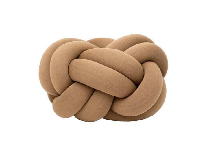 Design House Stockholm Coussin Knot XL Camel