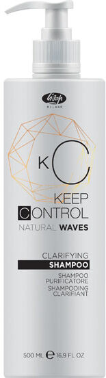 500ml Lisap Keep Control Natural Waves Clarifying Shampoo