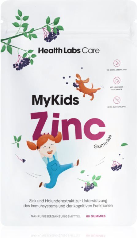 Health Labs Care MyKids Zinc Gummies mit Zink für Kinder für Kinder 60 St.