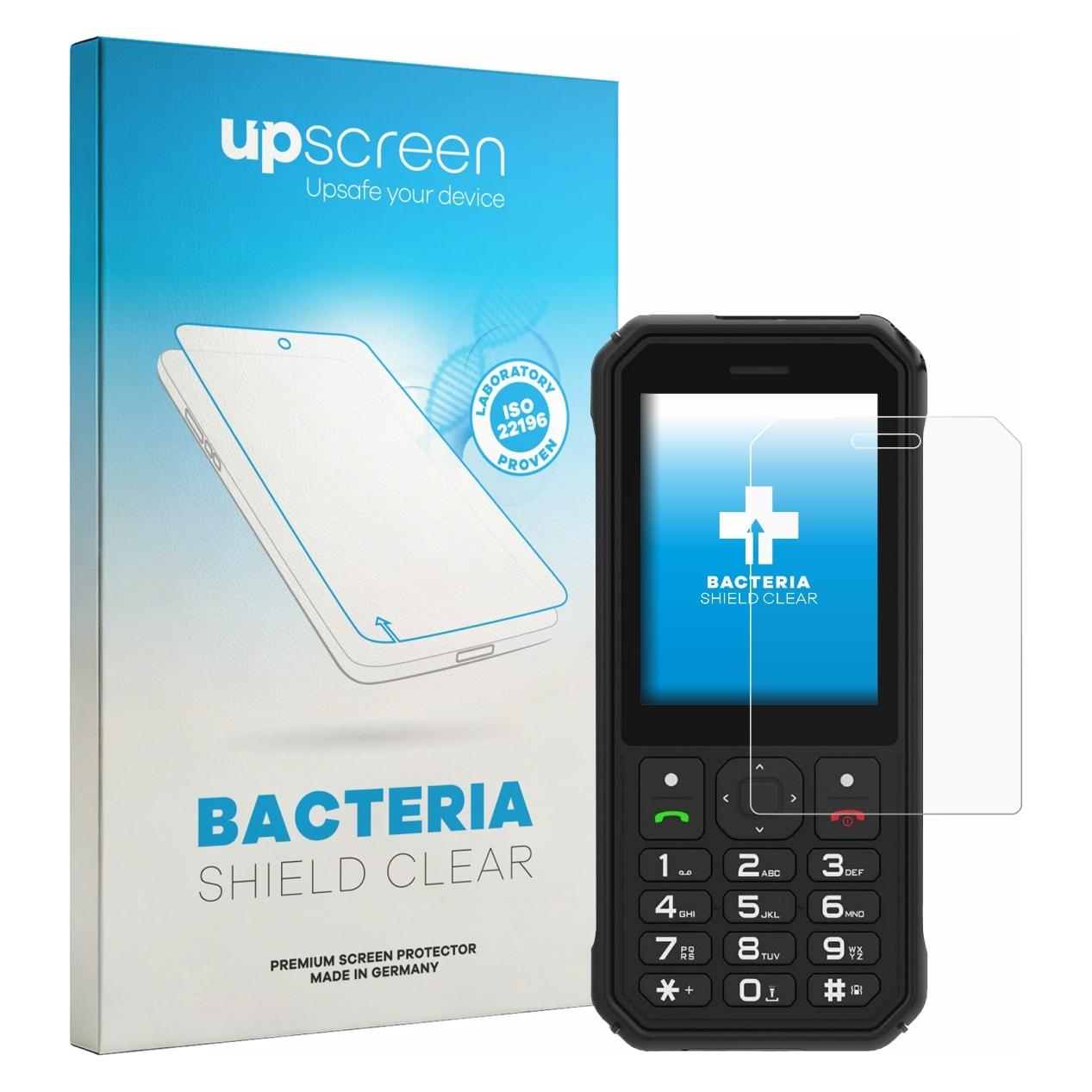 upscreen Schutzfolie für AGM M11 Displayschutz Displayschutzfolie Folie Klar antibakteriell (2063790)