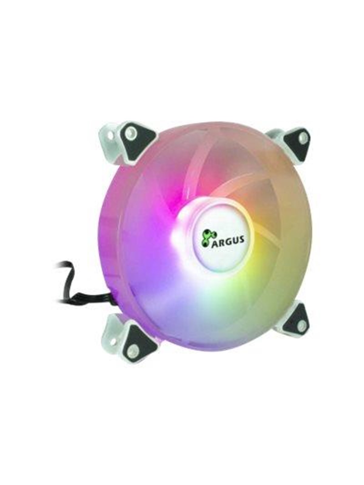 Inter-Tech Argus RS-061 RGB - Gehäuselüfter - 120mm - Weiß