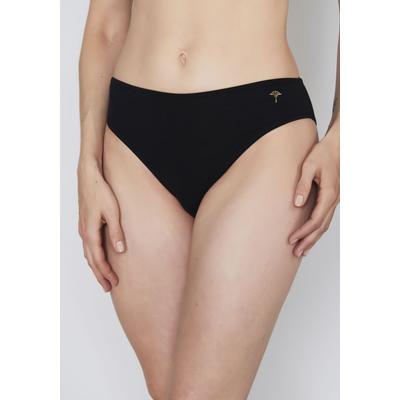 Slip JOOP "Slip", Damen, Gr. 42, schwarz, Single Jersey, Obermaterial: 95% Baumwolle, 5% Elasthan, unifarben, Unterhosen Slip, Angenehmes Tragegefühl