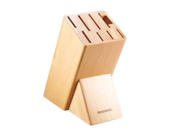 Tescoma Block NOBLESSE für 8 Messer, Geflügelschere/Wetzstahl