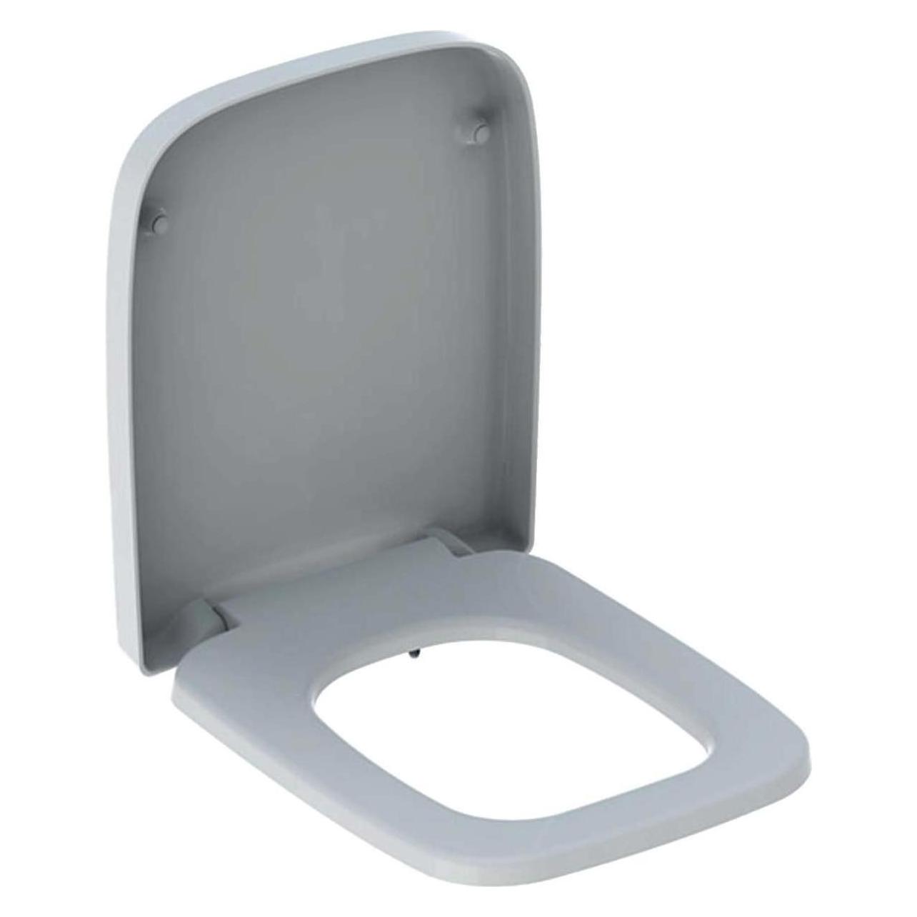 Geberit WC-Sitz RENOVA PLAN eck. Dsg m Absenkauto Quick-Release weiss (500832001)