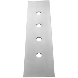 Gessi316 Dekor-Platte 4-Loch für Securbox, 54595299, Farbe: Schwarz XL