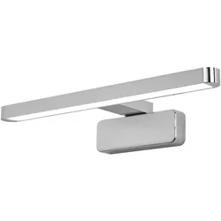 Osram LED-Spiegelleuchte fürs Badezimmer Chrom 40cm 7W IP44 Lichtfarbe per Klick von warmweiß auf kaltweiß änderbar