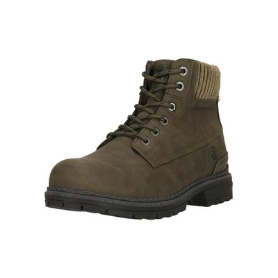 Stiefel WHISTLER "Lasti", Damen, Gr. 36, Synthetik, braun (khaki), Schuhe Stiefel, mit Schnürung und Allwetterprofil