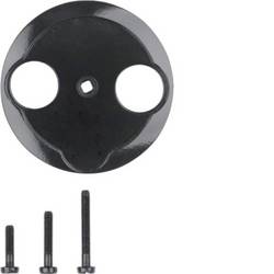 Hager Abdeckung Schwarz (glänzend) WTF4592BG 1 St.