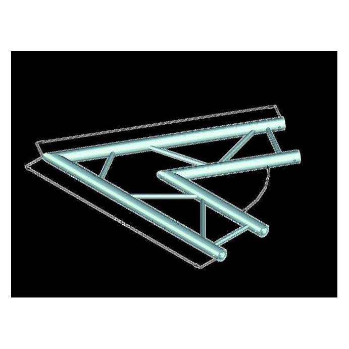 Alutruss BILOCK BQ2-PAC20H 2-Weg Ecke 60° (60210232)