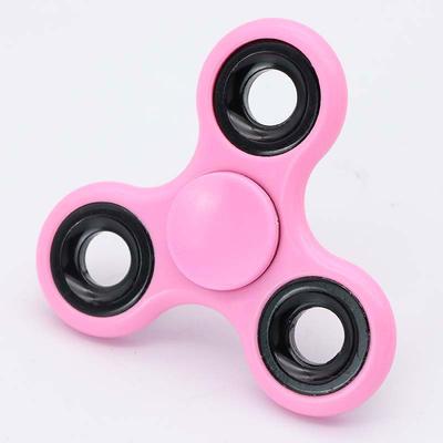 Inspire Daily Merch Fidget Spinner For Autism & ADHD Anti Stress Tri Spinner High Quality EDC Toy For Adults And Kids pink