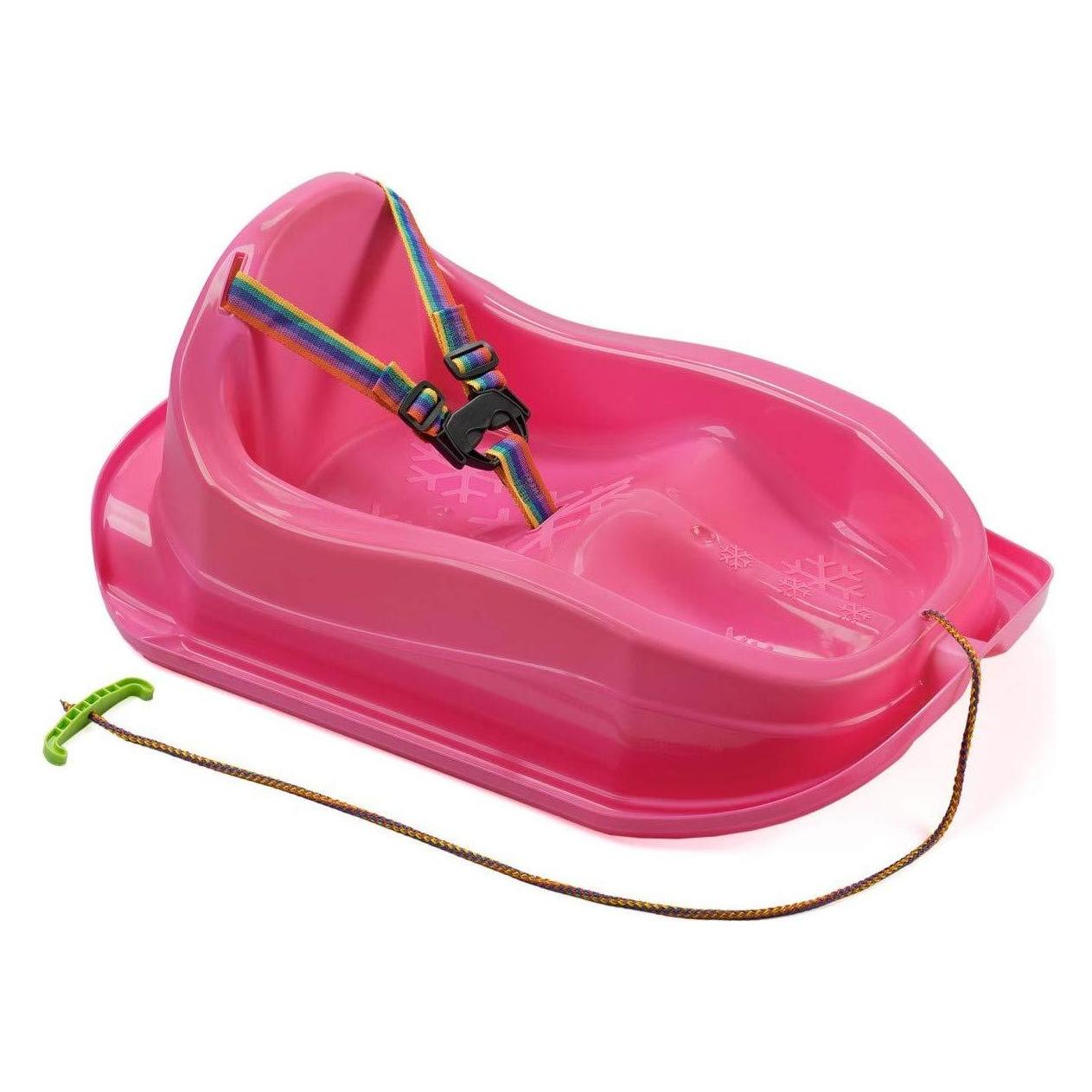 Marmat Jabłuszko Ślizg na Śnieg Bobslej dla Dzieci Pink (53465063)