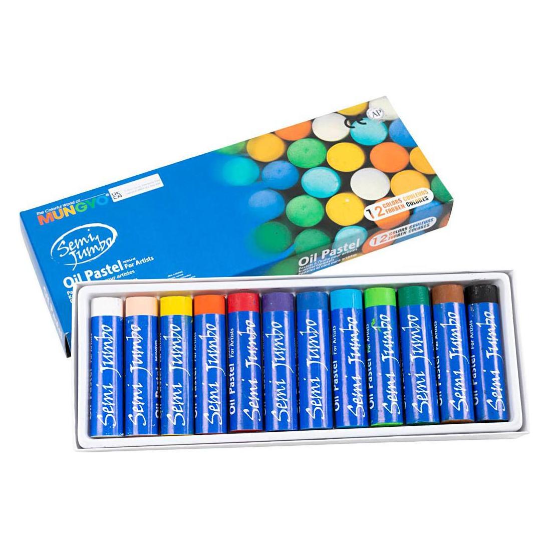 Creativ Company Mungyo Maxi Ölpastell, 12 Stück. (12x) (8804819014072)
