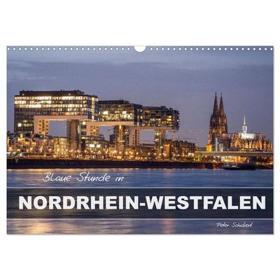 Blaue Stunde in Nordrhein-Westfalen (Wandkalender 2026 DIN A3 quer), CALVENDO Monatskalender