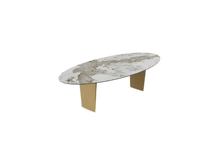 Designer Esstisch „Goliath“ aus Keramik, verschiedene Grössen Akante Design